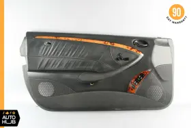 Mercedes-benz 2097208763 03-05 W209 Clk55 Amg Coupe Left Driver Side Interior Door Panel Black