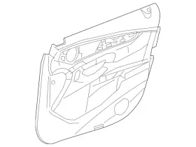 Mercedes-benz 213-720-95-07-9h15 Genuine Mercedes-benz Door Trim Panel