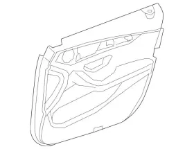Mercedes-benz 253-720-74-03-9h15 Genuine Mercedes-benz Door Trim Mercedes-benz 253-720-74-03-9h15 Genuine Mercedes-benz Door Trim