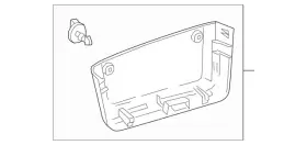 Mercedes-benz 906-727-04-71-7j69 Genuine Mercedes-benz Lower Panel