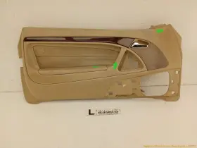 Mercedes-benz A129720857008f33 Sl320 Sl500 R129 Driver Left Front Door Trim Panel Card Ivory 1994-2002 Mercedes-benz A129720857008f33 Sl320 Sl500 R129 Driver Left Front Door Trim Panel Card Ivory 1994-2002