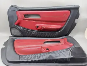 Mercedes-benz A1707204170 R170 Slk230 Slk320 Interior Door Panel Black Red Set Right Left 97-04 Mercedes-benz A1707204170 R170 Slk230 Slk320 Interior Door Panel Black Red Set Right Left 97-04