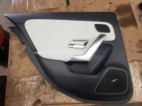 Mercedes-benz A17773033019k82 19 20 21 22 A220 Left Rear Door Panel Mb-tex Burmester Mercedes-benz A17773033019k82 19 20 21 22 A220 Left Rear Door Panel Mb-tex Burmester