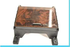 Mercedes-benz A2078400327 2011 E550 W207 Rear Center Console Cup Holder Burred Walnut