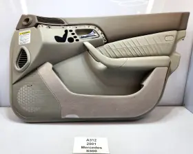 Mercedes-benz A2207201270 00-06 Oem W220 S500 Front Right Passenger Door Trim Panel Leather Mercedes-benz A2207201270 00-06 Oem W220 S500 Front Right Passenger Door Trim Panel Leather