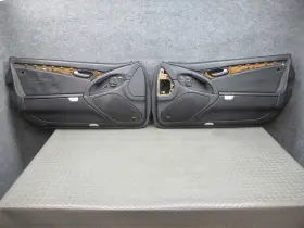 Mercedes Benz A2307203970 03-06 R230 Sl-class Set Of 2 Front Door Interior Trim Cover Panel Oem