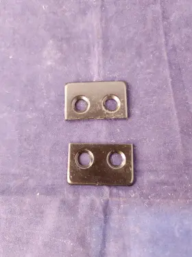 Mg 9-716 Midget Austin Healey Sprite Door Check Strap Reatiner Bracket Set New Mg 9-716 Midget Austin Healey Sprite Door Check Strap Reatiner Bracket Set New