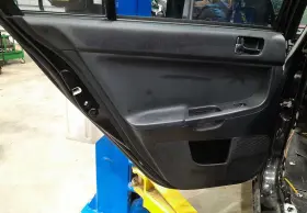 Mitsubishi 7222b339xa 10-17 Lancer Rear Door Trim Panel Left Driver Side Black Oem