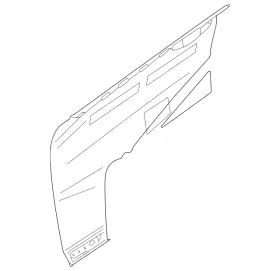 Mitsubishi 80909w071p Genuine Door Trim Panel