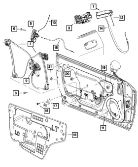 Mopar 05056272af Genuine Front Door Watershield Right 5056272af Mopar 05056272af Genuine Front Door Watershield Right 5056272af