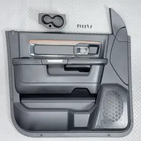 Mopar 1vy511x9ag 2013-24 Ram 1500 2500 3500 Laramie Oem Front Left Door Panel Black Driver 78k Mopar 1vy511x9ag 2013-24 Ram 1500 2500 3500 Laramie Oem Front Left Door Panel Black Driver 78k