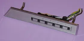 Mopar 4221133 1984 1985 Chrysler Le Baron Oem Master Power Window Switch Bezel Assembly - Lh