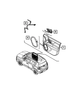 Mopar 5uw78lxfaa Genuine Door Trim Panel - Bezel Mopar 5uw78lxfaa Genuine Door Trim Panel - Bezel