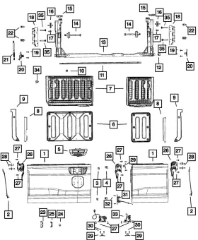 Mopar 68372512ab Genuine Access Panel Mopar 68372512ab Genuine Access Panel