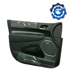 Mopar 6tv863x9ab Left Front Leather Black Door Trim Panel 2019-20 Dodge Durango Mopar 6tv863x9ab Left Front Leather Black Door Trim Panel 2019-20 Dodge Durango