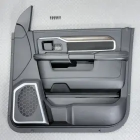 Mopar 7dx001x7aa 2019-24 Ram 2500 3500 Laramie Oem Front Right Door Trim Panel Black Passenger