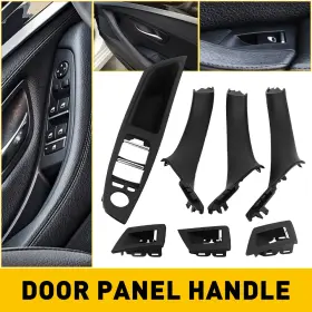 Motortoolsoutlet Jz-ih09-foreign Left Right Inner Door Handle Pull Panel Trim Black For Bmw 523i 525i 528i 10-16 Motortoolsoutlet Jz-ih09-foreign Left Right Inner Door Handle Pull Panel Trim Black For Bmw 523i 525i 528i 10-16