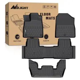 Nilight Mat-110 Floor Mats For Honda Pilot 2023-2025 All Weather Custom Fit Heavy Duty Nilight Mat-110 Floor Mats For Honda Pilot 2023-2025 All Weather Custom Fit Heavy Duty