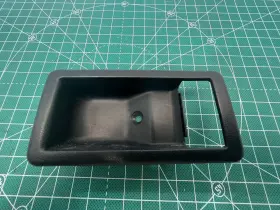 Nissan 299.da1z86 1986 300zx Driver Side Lh Interior Door Handle Insert Oem Used. B2 Nissan 299.da1z86 1986 300zx Driver Side Lh Interior Door Handle Insert Oem Used. B2