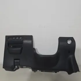 Nissan 681063nf0a 2013-2017 Leaf Dash Steering Column Lower Cover Panel With Switches Black Nissan 681063nf0a 2013-2017 Leaf Dash Steering Column Lower Cover Panel With Switches Black