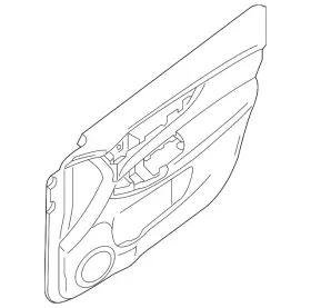 Nissan 80901-6mr0b Genuine Door Trim Panel Nissan 80901-6mr0b Genuine Door Trim Panel