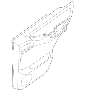 Nissan 82900-ea163 Genuine Door Interior Trim Panel