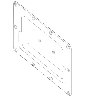 Nissan 90901-1pa1a Genuine Door Interior Trim Panel