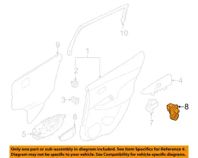 Nissan Oem 253603ub0a Oem-door Jamb Interior Dome Light Switch Nissan Oem 253603ub0a Oem-door Jamb Interior Dome Light Switch