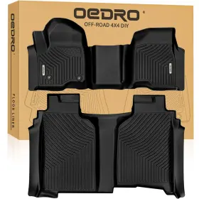 Oedro 197839594388 Protect Your Interior - All Weather Floor Mats For Silverado Sierra Crew Cab