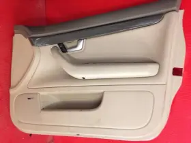 Oem 204.au1m05 05 Audi A4 Right Front Door Interior Trim Panel Tan 79662