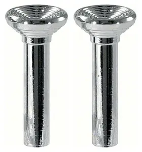 Oer K588 1961-67 Gm Door Lock Knobs Chrome Abs Various Models