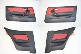 Original Factory Genuine 51417224377 Front And Rear Left/right Side Door Panel Lining Cover Oem Bmw E82 Coupe Sport Red Original Factory Genuine 51417224377 Front And Rear Left/right Side Door Panel Lining Cover Oem Bmw E82 Coupe Sport Red
