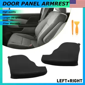 Oxilam Wwd-fsp-19317 For 2011-2017 Honda Odyssey Leather Front Door Panels Armrest Covers Lh Rh Black Oxilam Wwd-fsp-19317 For 2011-2017 Honda Odyssey Leather Front Door Panels Armrest Covers Lh Rh Black