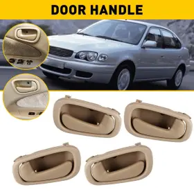 Oxilam Xpd-mbs-59841 4x Interior Door Handle Repair Inside Front Rear For Toyota Sienna 2004-2010 Usa