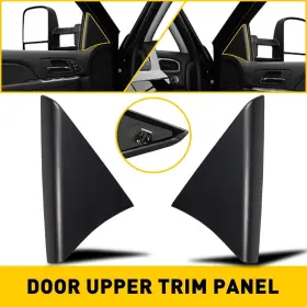 Oxilam Xpd-qmsb-59843 2 Pcs Front Door Upper Trim Panel For 2007-2014 Chevy Suburban 1500 2500 And Tahoe Oxilam Xpd-qmsb-59843 2 Pcs Front Door Upper Trim Panel For 2007-2014 Chevy Suburban 1500 2500 And Tahoe