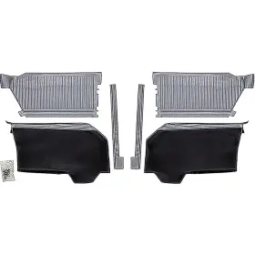 Parts Unlimited Interiors P64778c 1964 Impala Ss Interior Rear Side Panel Set 2 Door Hardtop Non-assembled 6