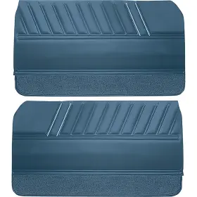 Parts Unlimited Interiors P68203 1968 Impala Ss Interior Front Door Panels 2 Hardtop And Convertible
