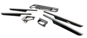 Porsche 5463750320301 2016 Macan 95b Dash And Door Wood Trim Set Gloss Black