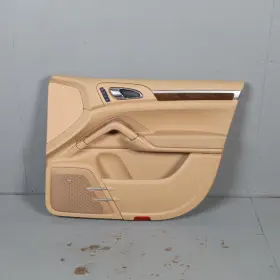 Porsche 95855520201dm5 2011-2018 Cayenne 958 Right Front Door Panel Leatherette Beige Oem
