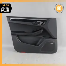 Porsche 95b867105at 15-24 Macan 95b Front Left Driver Side Interior Door Panel Black Oem 63k