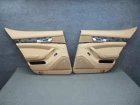 Porsche 97055546100 2010-2016 Panamera 970 Rear Door Interior Trim Cover Panel Set Of 2