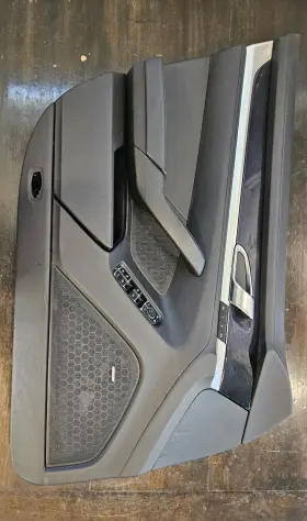Porsche 97055554122 10-16 Panamera Front Left Interior Door Panel Cover Trim Assy Black