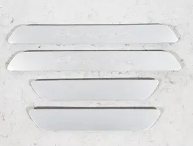 Porsche 97055576300 2010-2016 Panamera 970 Front And Rear Door Sill Scuff Panel Trim Set 4 Porsche 97055576300 2010-2016 Panamera 970 Front And Rear Door Sill Scuff Panel Trim Set 4