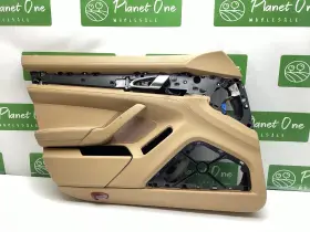 Porsche 97055591101 2010-2012 Panamera 970 Front Left Lh Door Trim Panel Tan Oem