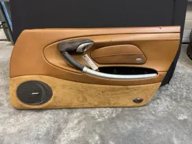 Porsche 98655512217 97-04 Boxster 986 Front Right Side Door Panel Natural Brown