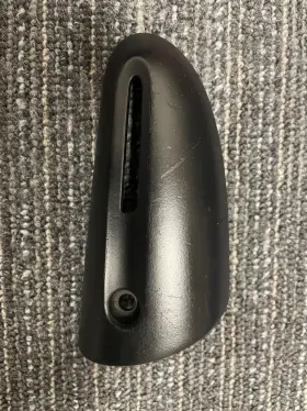 Porsche 98755546301a03 2011-12 Boxster Spyder Left Door Pull Trim Black-scratch Porsche 98755546301a03 2011-12 Boxster Spyder Left Door Pull Trim Black-scratch