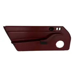 Porsche 99355531100 Oem 1995-1999 993 911 Left Driver Door Panel Red Leather With Handle Lid