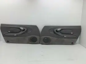 Porsche 99655512109-24256 1999-2004 911 996 Door Panel Left Right Pair Leather Graphite Grey Stitc