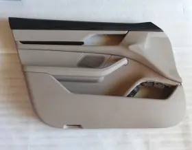 Porsche 9j1867021akbro 20 - 24 Taycan Turbo S Blk Limestone Beige L Door Panel 9j1867021elbg0