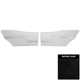Pui Interiors Pd240c New Pre-assembled Rear Side Panels Black Fits Chevrolet Chevelle Pui Interiors Pd240c New Pre-assembled Rear Side Panels Black Fits Chevrolet Chevelle